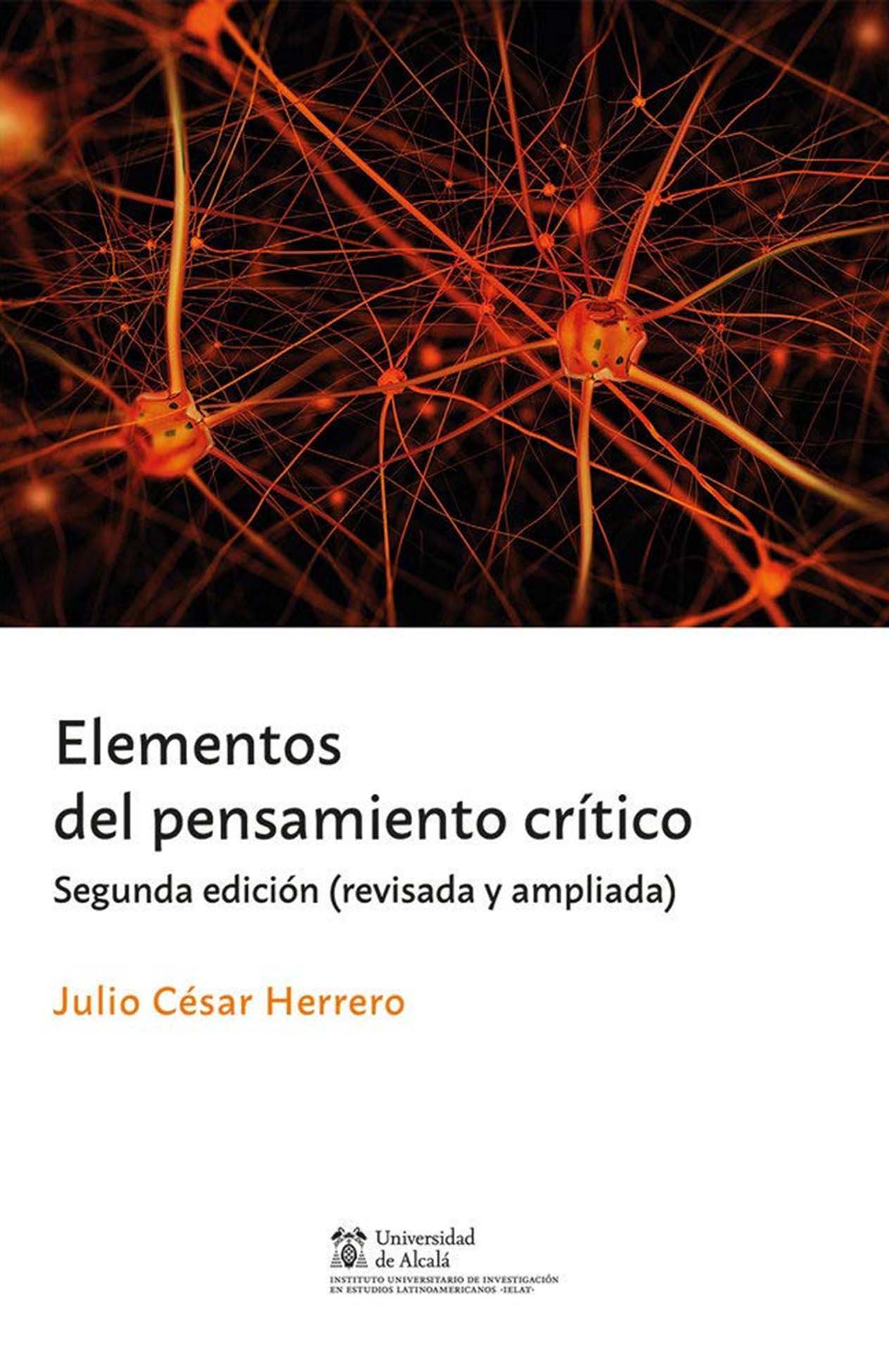Portada del libro "Elementos del pensamiento crítico" de Julio César Herrero