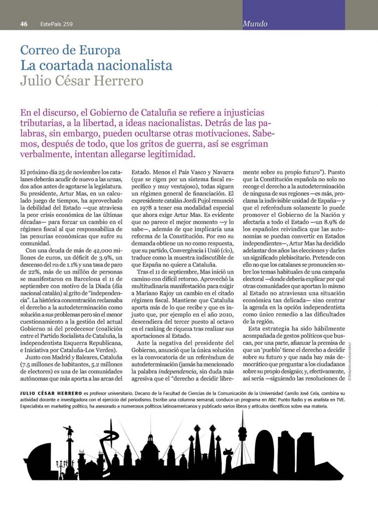 Julio César Herrero_ Artículos Sobre Política