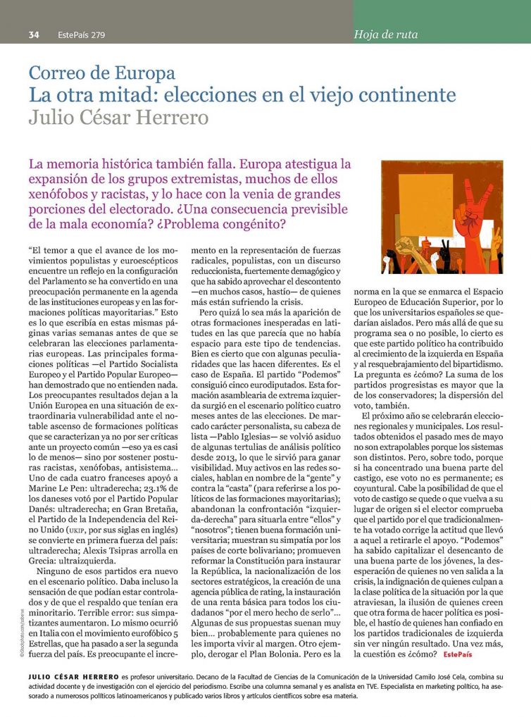 Julio César Herrero_ Artículos Sobre Política